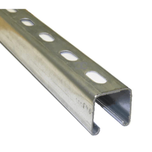 Mild steel slotted channel 3 - steel,