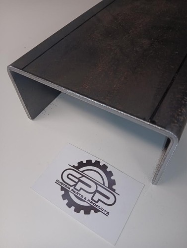 Steel channel bracket - 150mm, x