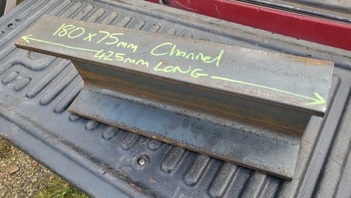 Steel channel iron section - steel,