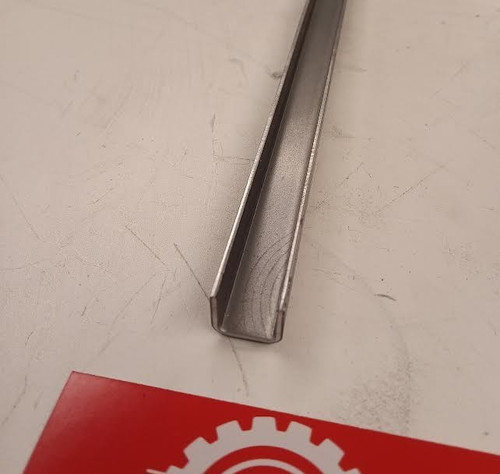 Steel channel section - section, 12mm