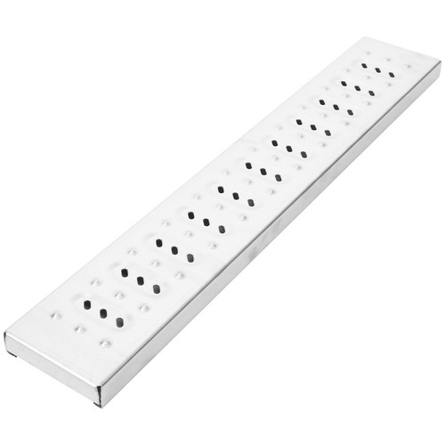 Channel drain grate outside - channel,