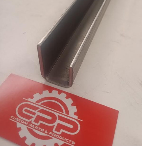 3mm steel channel - 3mm, section