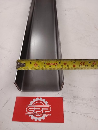 Steel channel section 40mm - section, x