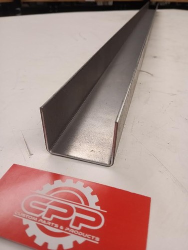 Steel channel section - steel, 45mm