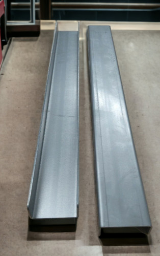 Metal channel brackets - channel, 90
