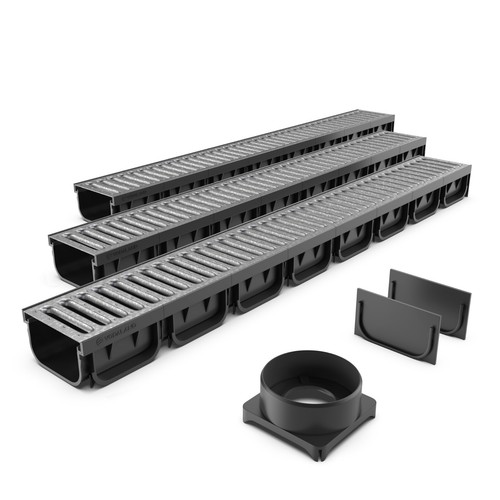 Easy channel drain - drain, kit