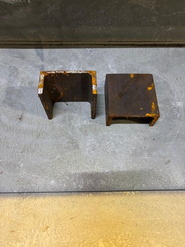 Steel channel pieces metal - channel,
