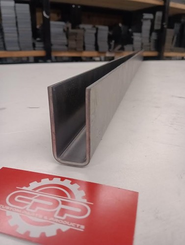 3mm steel channel section - steel,