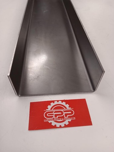 Steel channel 3mm thick - steel, 125mm