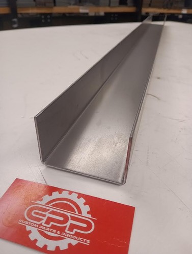 Steel channel section 40mm - section, x